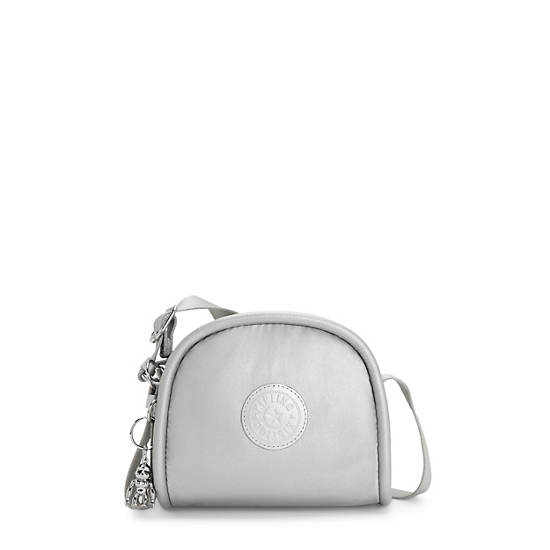 Kipling Jesper Metallic Crossbodytassen Zilver | België 2032ZU